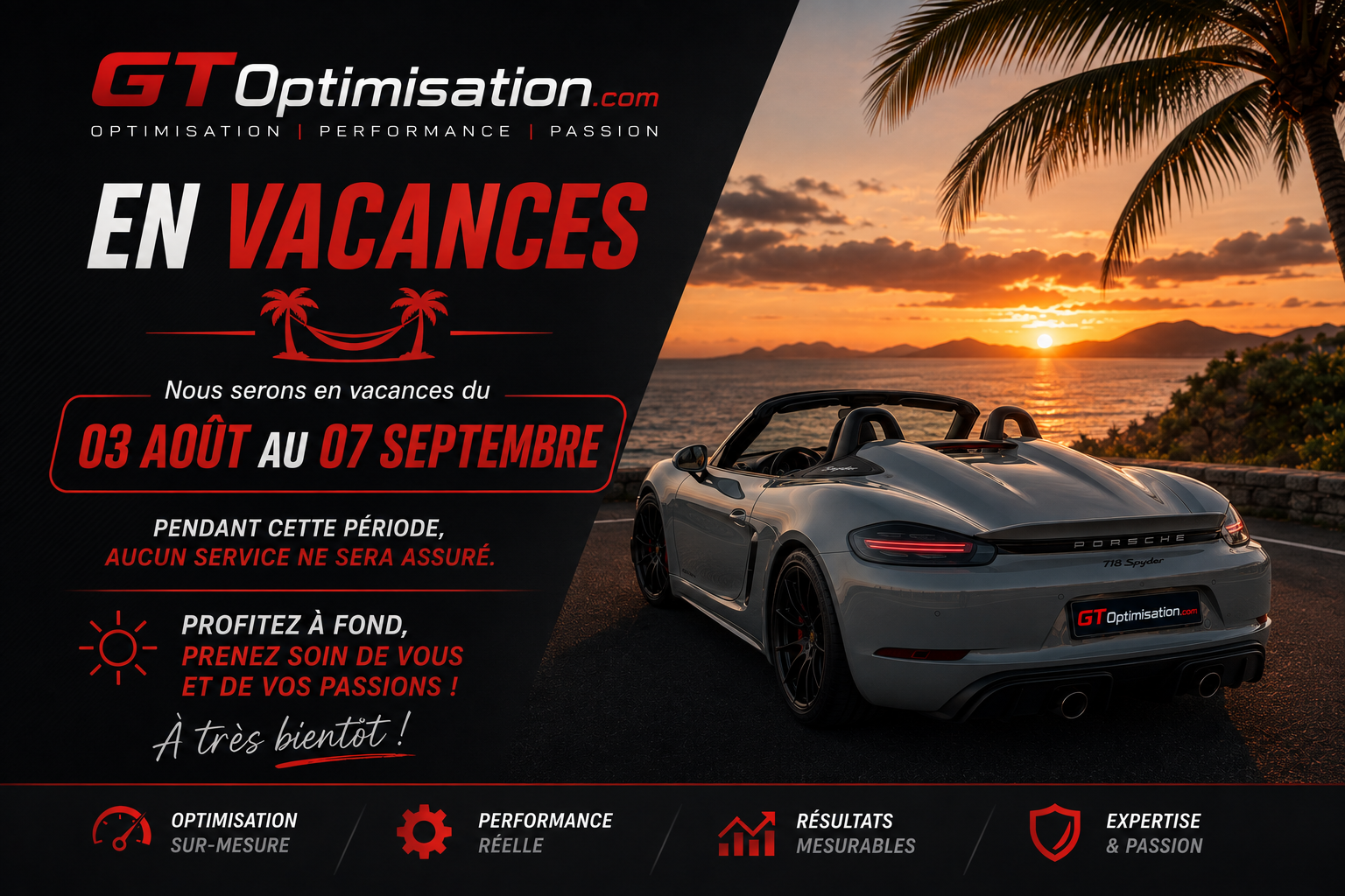 GTOptimisation - Vacances